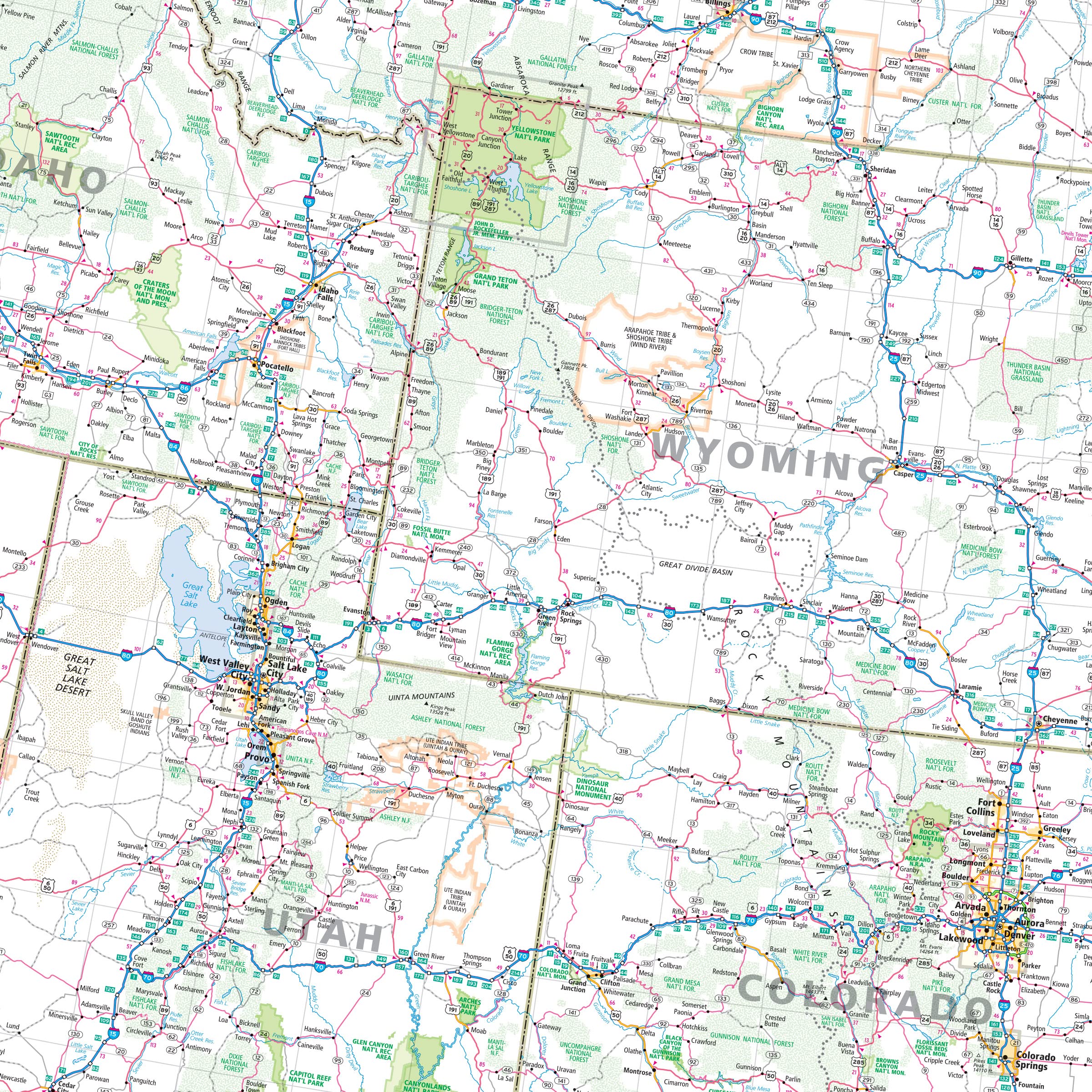 Rand McNally Folded Map: Western United States - Image 4
