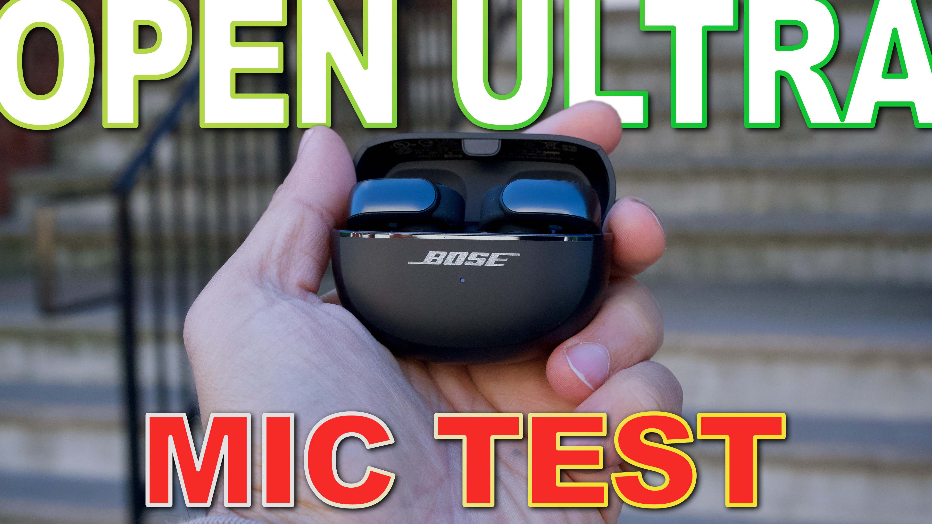 Watch Mic Test - Bose Ultra Open Earbuds Review on Amazon Live