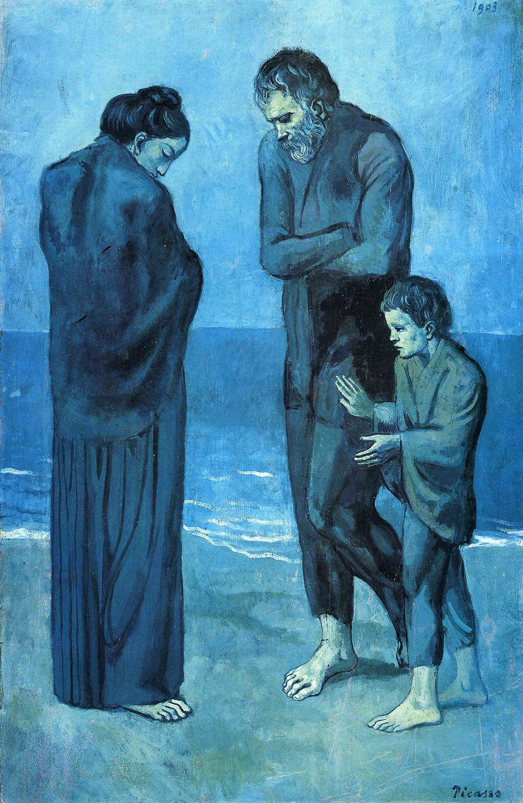 パブロ・ピカソ（Pablo Picasso）、La vie、希少な画集より パブロ・ピカソ（Pablo Picasso）、La vie、希少な画集より