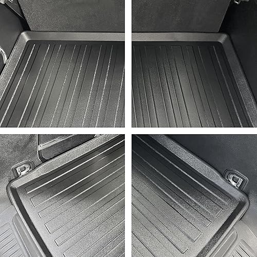 Miniatura 2 de Forro de carga prémium para Jeep Wagoneer detrás de los asientos de la tercera fila 2022-2025 - 100% de protección, alfombrilla de maletero de