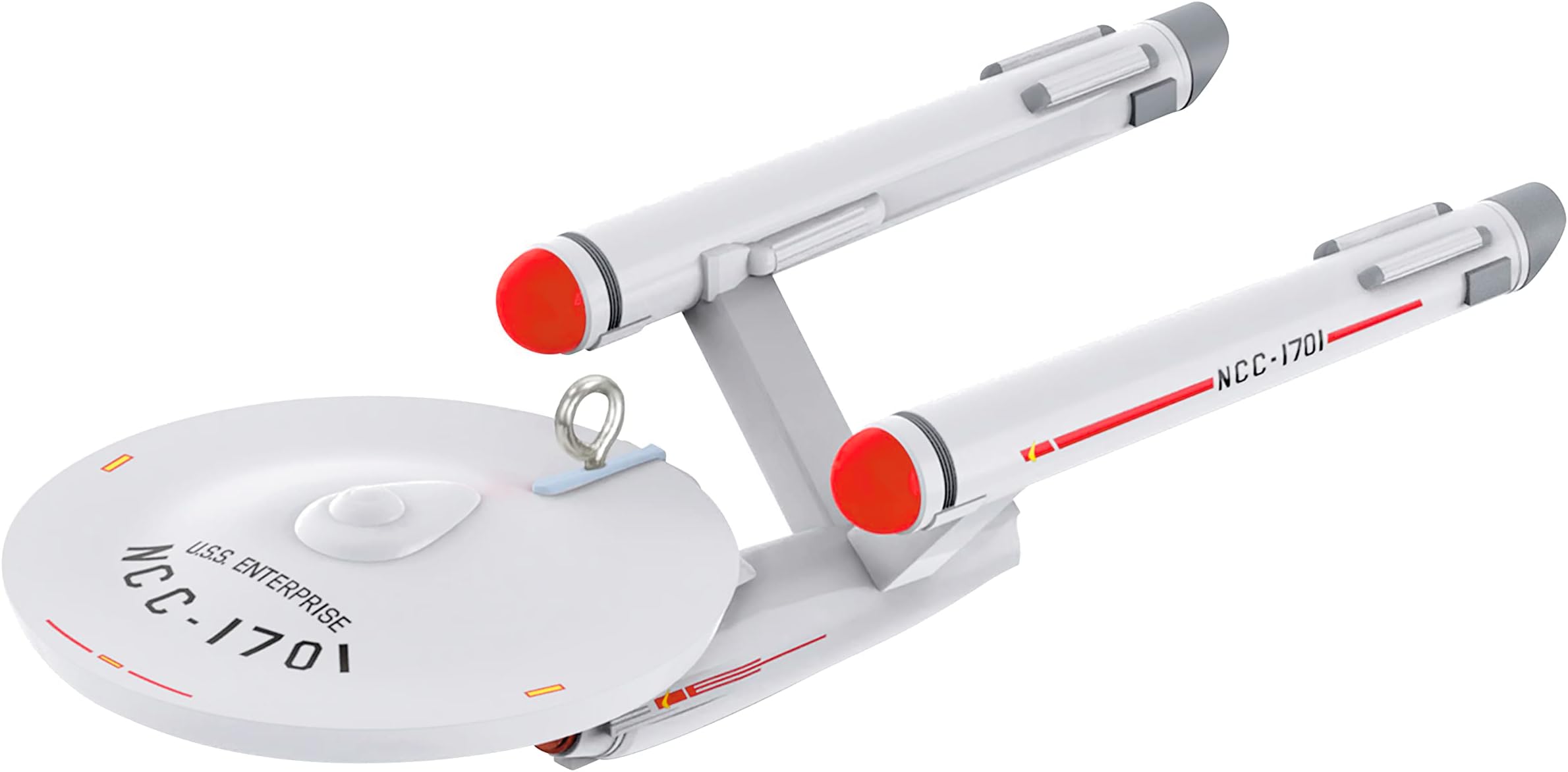 Hallmark Keepsake0.035" Miniature Christmas Ornament 2023, Star Trek U.S.S. Enterprise NCC-1701 Mini, Gifts for Trekkies