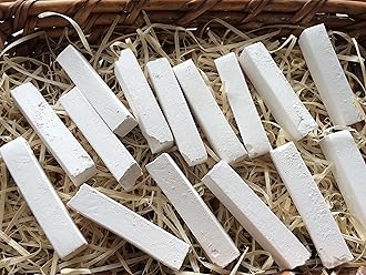 ANTOSHKA Edible Chalk (Belgorod) Chunks (lump) Natural for Eating (Food) 4 oz (113 g)