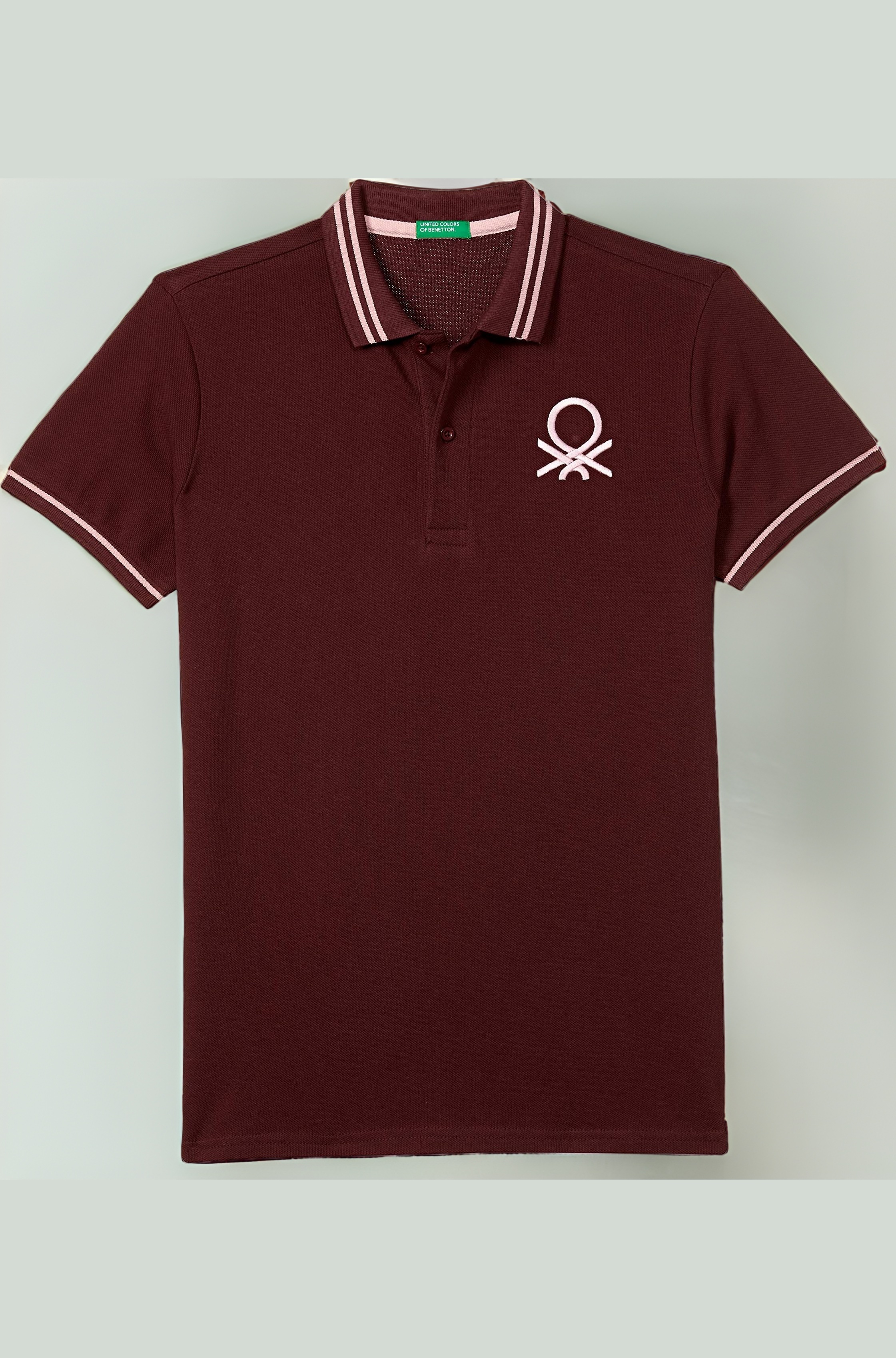 United Colors of Benetton Boy's Cotton Regular Fit Polo T-Shirt