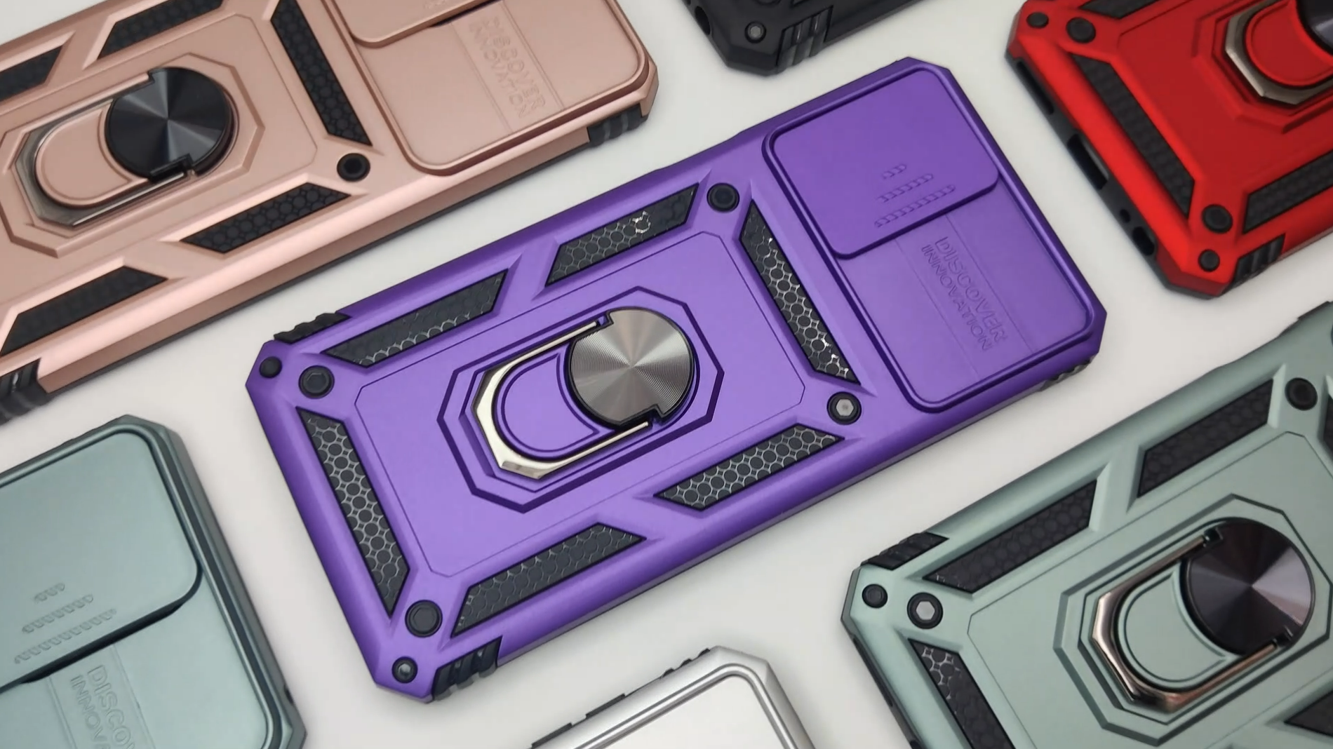 Motorola Ultra 50 Custodia Ibrida Vetro Temperato Per Motorola Moto G Power 5G 2023 - Cover Amichevole Con Montaggio Magnetico Quad Lock USB - Foto 11