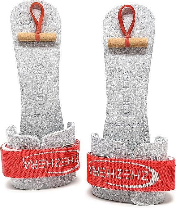 ZHEZHERA Professional Dowel Gymnastics Grips for Girls Youth Uneven Bars (Hook