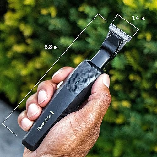 Miniatura 9 de Remington Ultimate Precision Multigroomer Powered Clipper, juego de 11 piezas, kit de peluquería de pelo negro