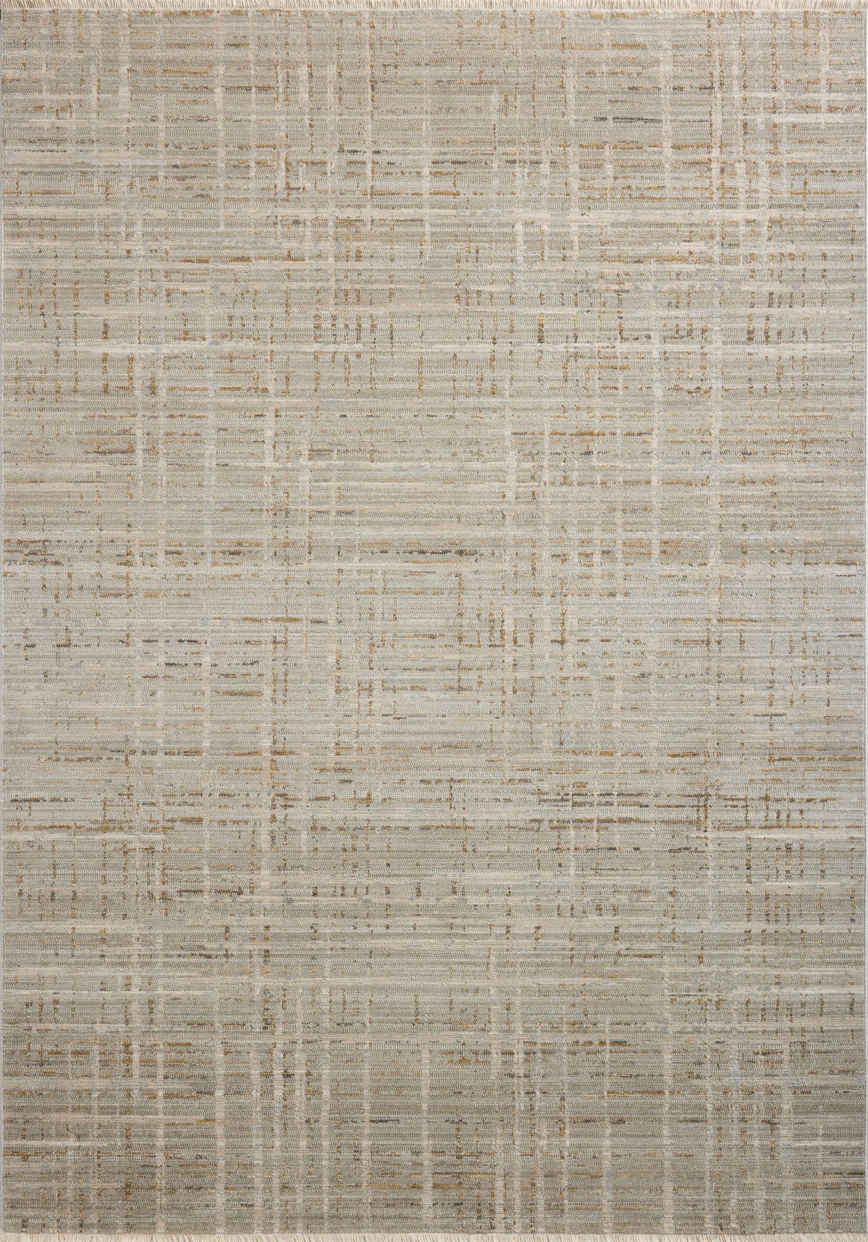 Photo 1 of ***USED - DIRTY - NO PACKAGING***
Loloi II Wade Collection WAE-03 Mist/Gold 2'-3" x 3'-10" Accent Rug