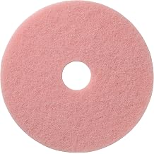 Americo Remover Ultra High Speed Burnishing Floor Pad, Removes Black Marks, Polish to High Gloss, Medium/Hard Finishes, 21" Diameter, 5 Pads/Case, Made in USA