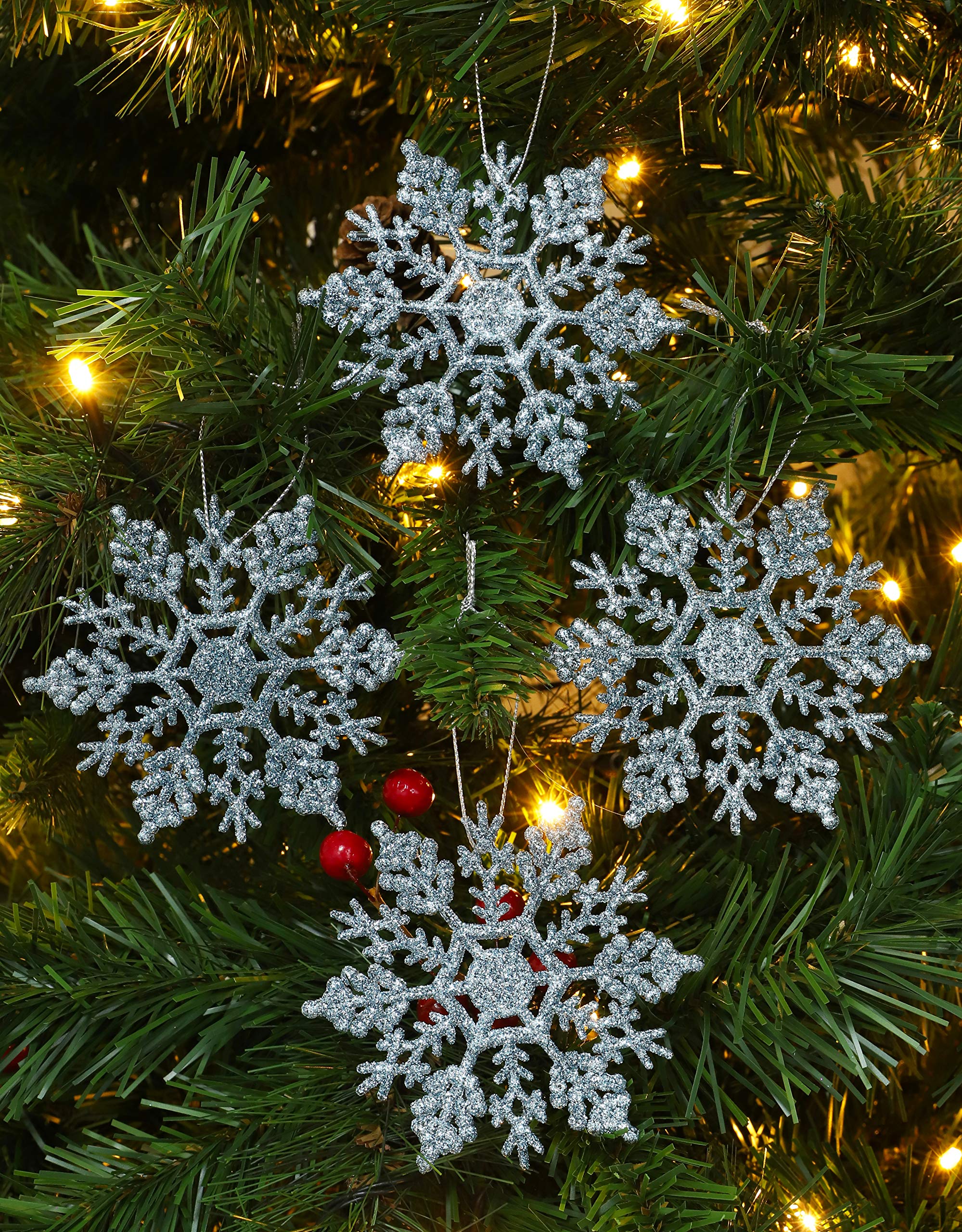 Décoration De Sapin - Flocon De Neige
