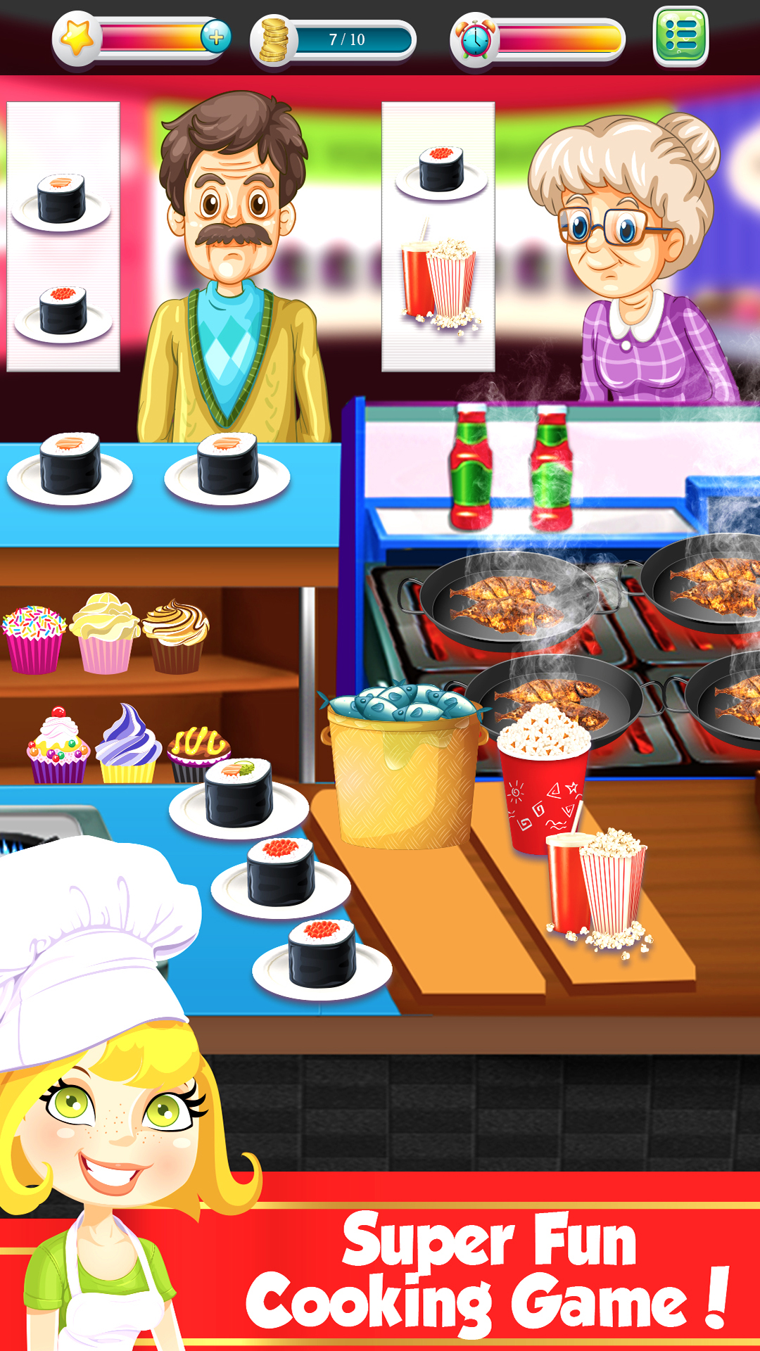 Cooking Tasty Sushi Maker Japanese Cooking Games App on Amazon Appstore