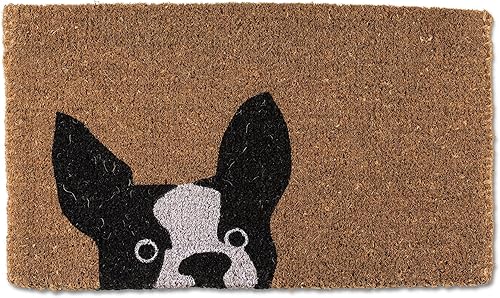 Abbott Collection 35-FWD-AN-1949 - Felpudo para perro Peeking (18 x 30 L)