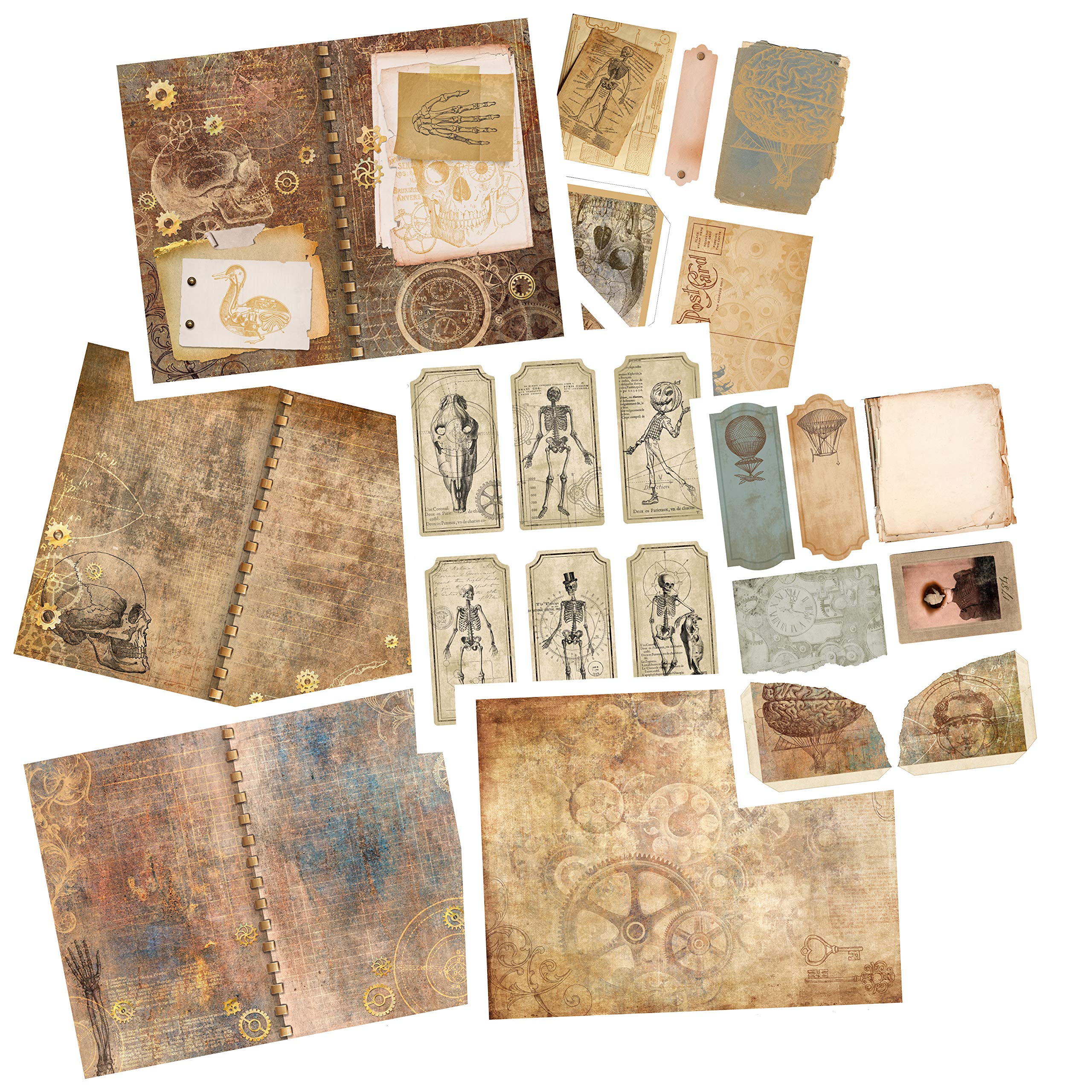 Amazon.co.jp: スチームパンク ハロウィン ジャンクジャーナル - EZ