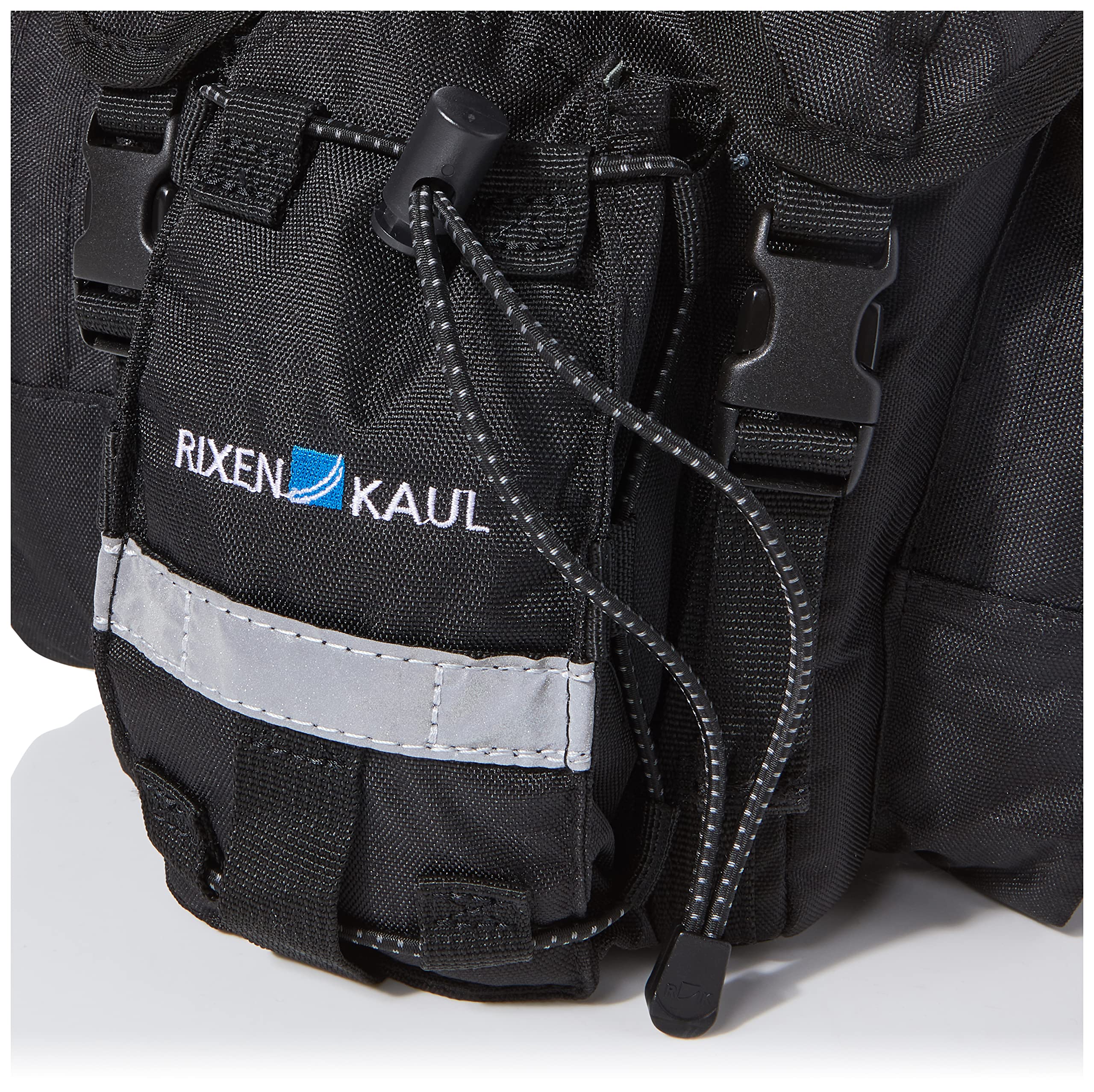 KLICKfix Farradtasche Rackpack 1 Schwarz Gepäckträgertasche, 35 x 28 x 22 cm