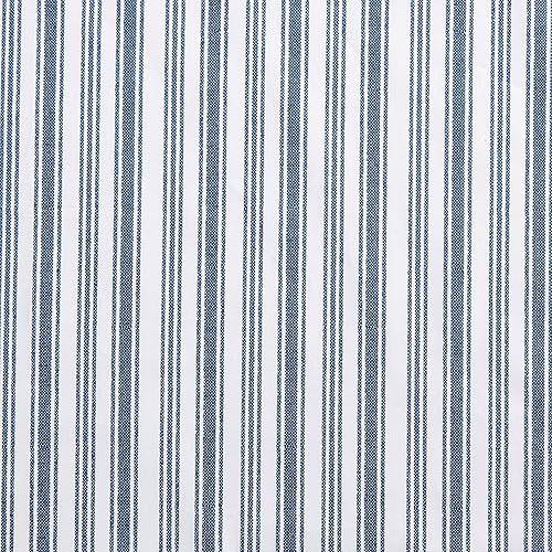 Miniatura 6 de Nautica Juego de sábanas King juego de ropa de cama de percal de algodón vigorizante y fresco ligero y transpirable Coleridge Stripe azul King
