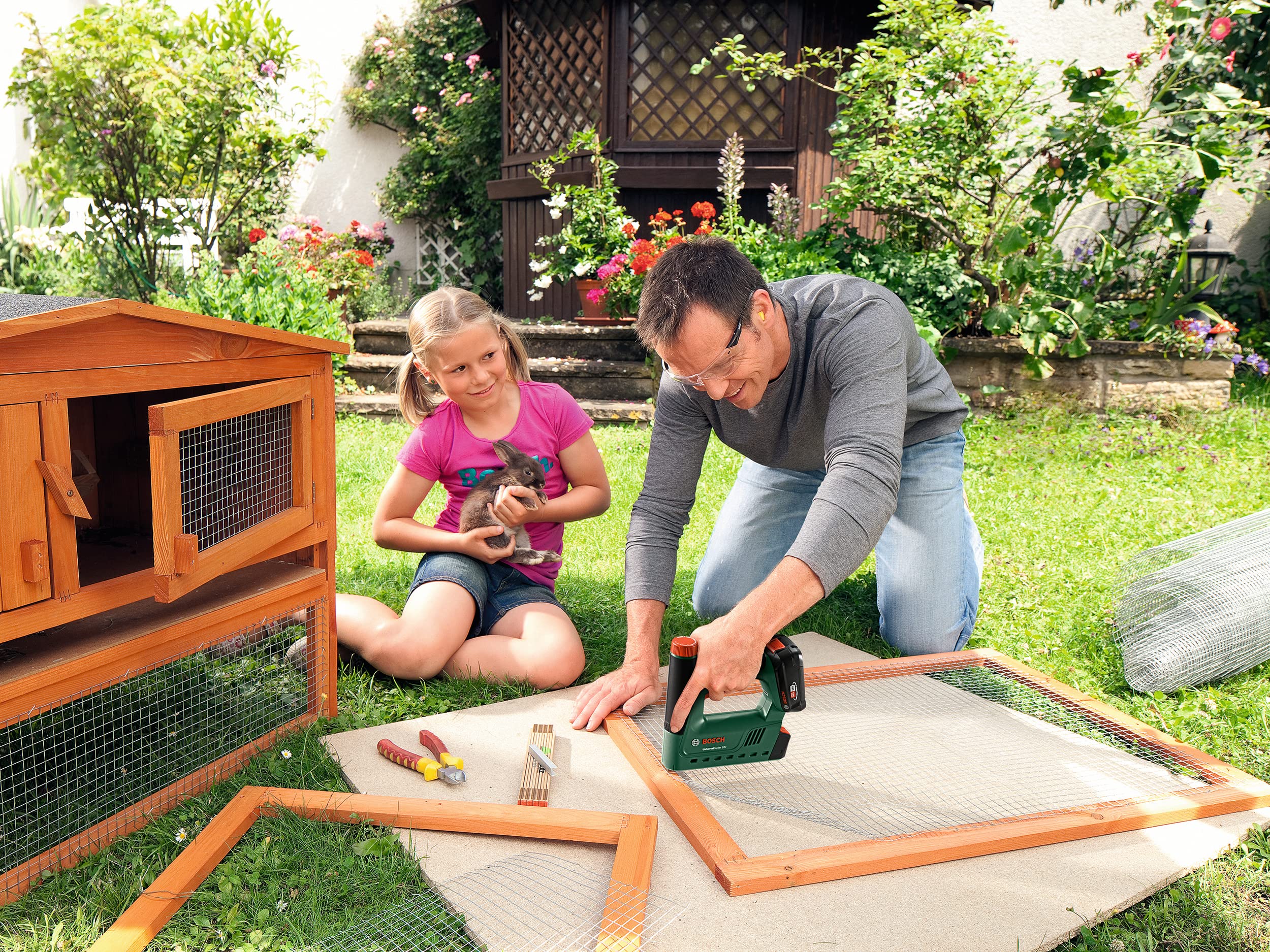 Image secondaire de Agrafes à Fil Fin Bosch Type 53 - Lot de 5000 pièces