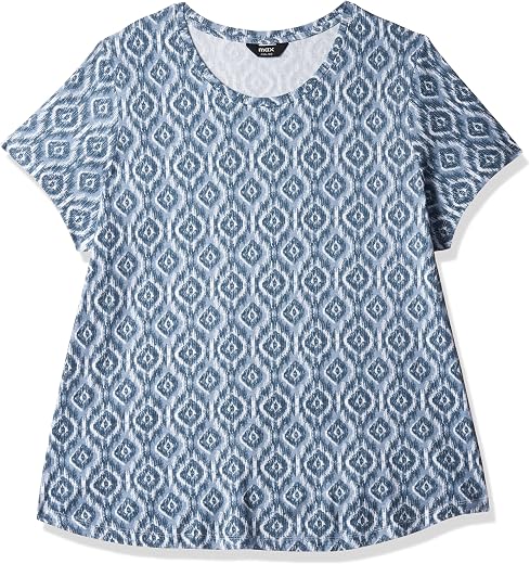 Max Plus Size Women Textured Lace Detailed Top