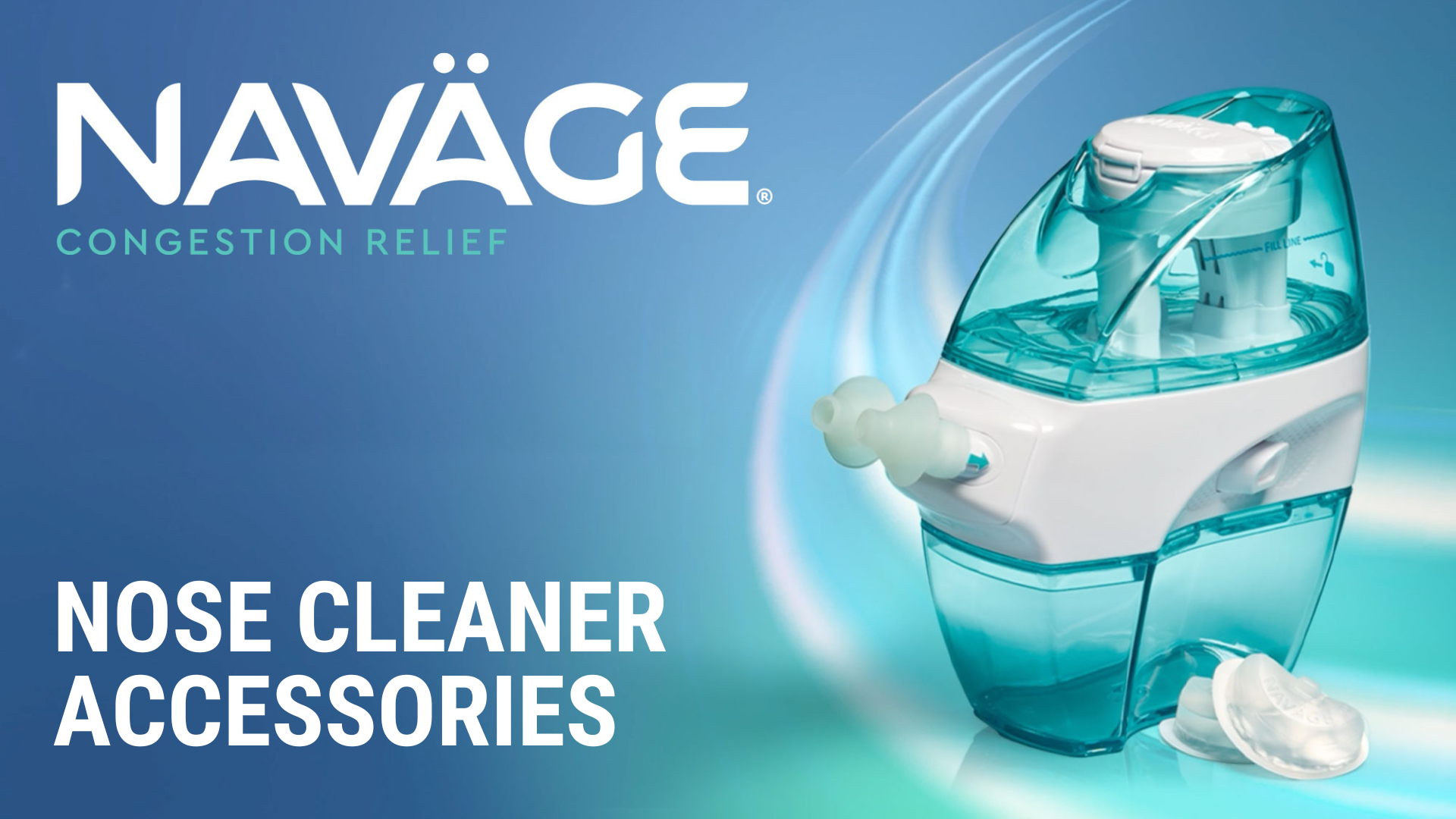 Watch Navage Accessories Overview on Amazon Live