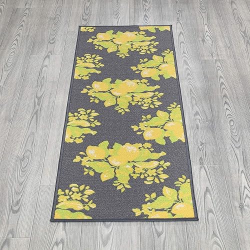 Miniatura 2 de Ottomanson Sara Collection - Alfombra antideslizante de goma con diseño de chef de 2 x 5 pulgadas, 20 x 59 pulgadas, multicolor