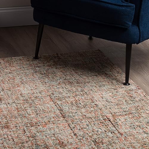 Miniatura 13 de Addison Eastman - Alfombra de área de 8 x 10 pies color óxido liso abigarrado