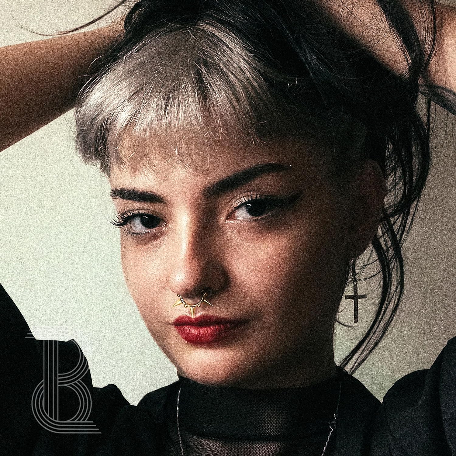 BodyBonita Spike 16G Septum Rings - 316L Stainless Steel Nose Rings Hoops for Women Men Helix Piercing Jewelry Tragus Daith Conch Cartilage Hoop Earring 14K Gold Plated/Silver 8 mm/10 mm - Image 6