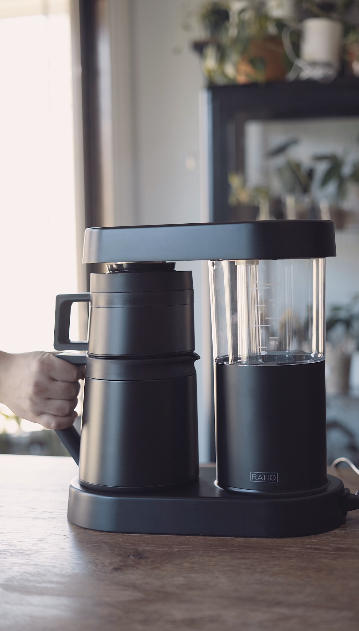 Watch Unboxing the Ratio Six Coffee Maker in Matte Black on Amazon