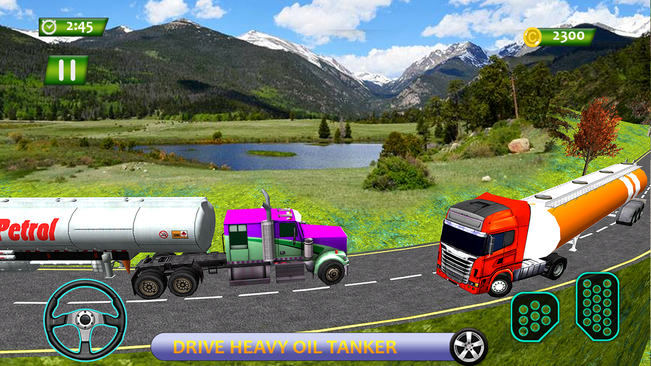 Offroad Oil Tanker Transport Truck Driver 3D Game App on Amazon Appstore