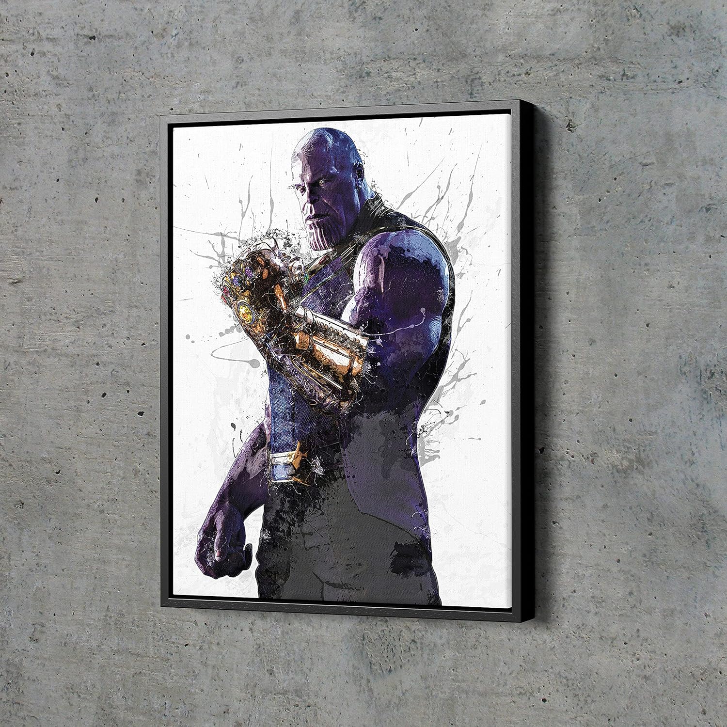 FENIN Thanos Poster Marvel Superhero Comics Painting Hand