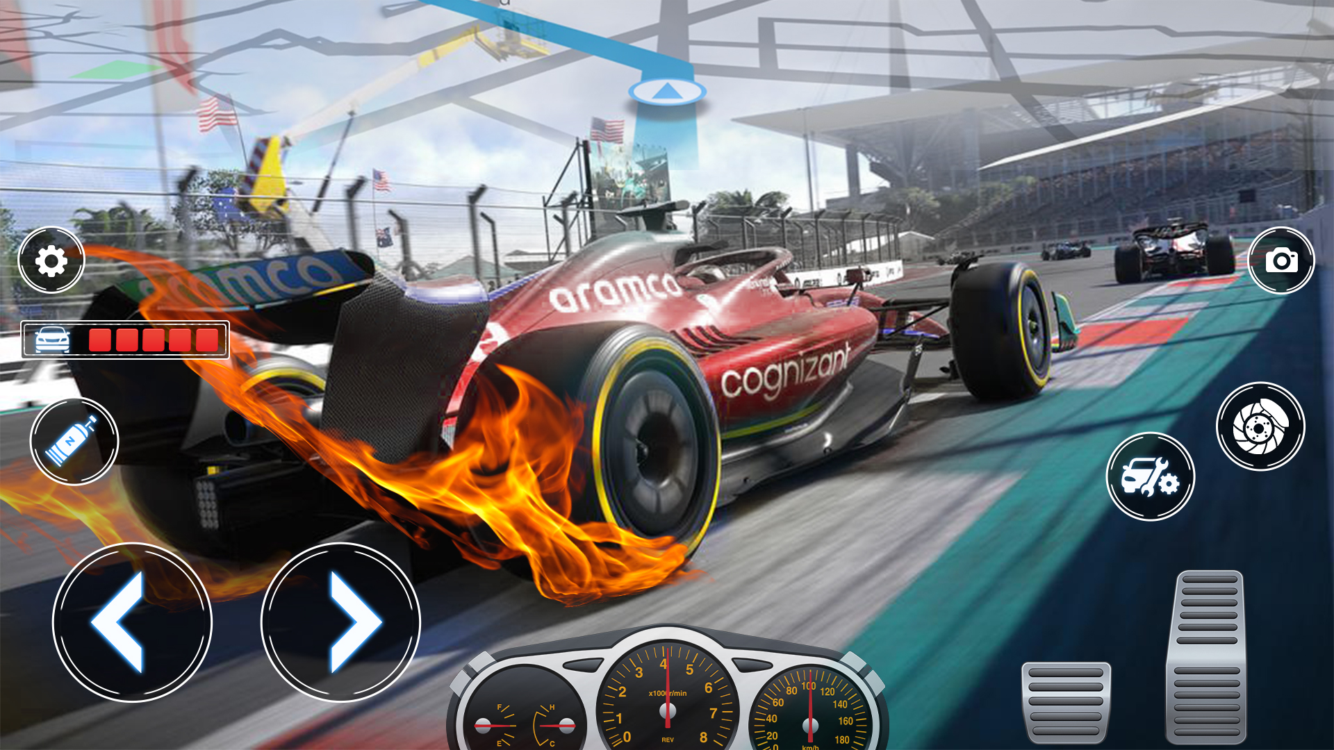 Formula Car Crash Derby Game Extreme Formula Car Racing Stunt
