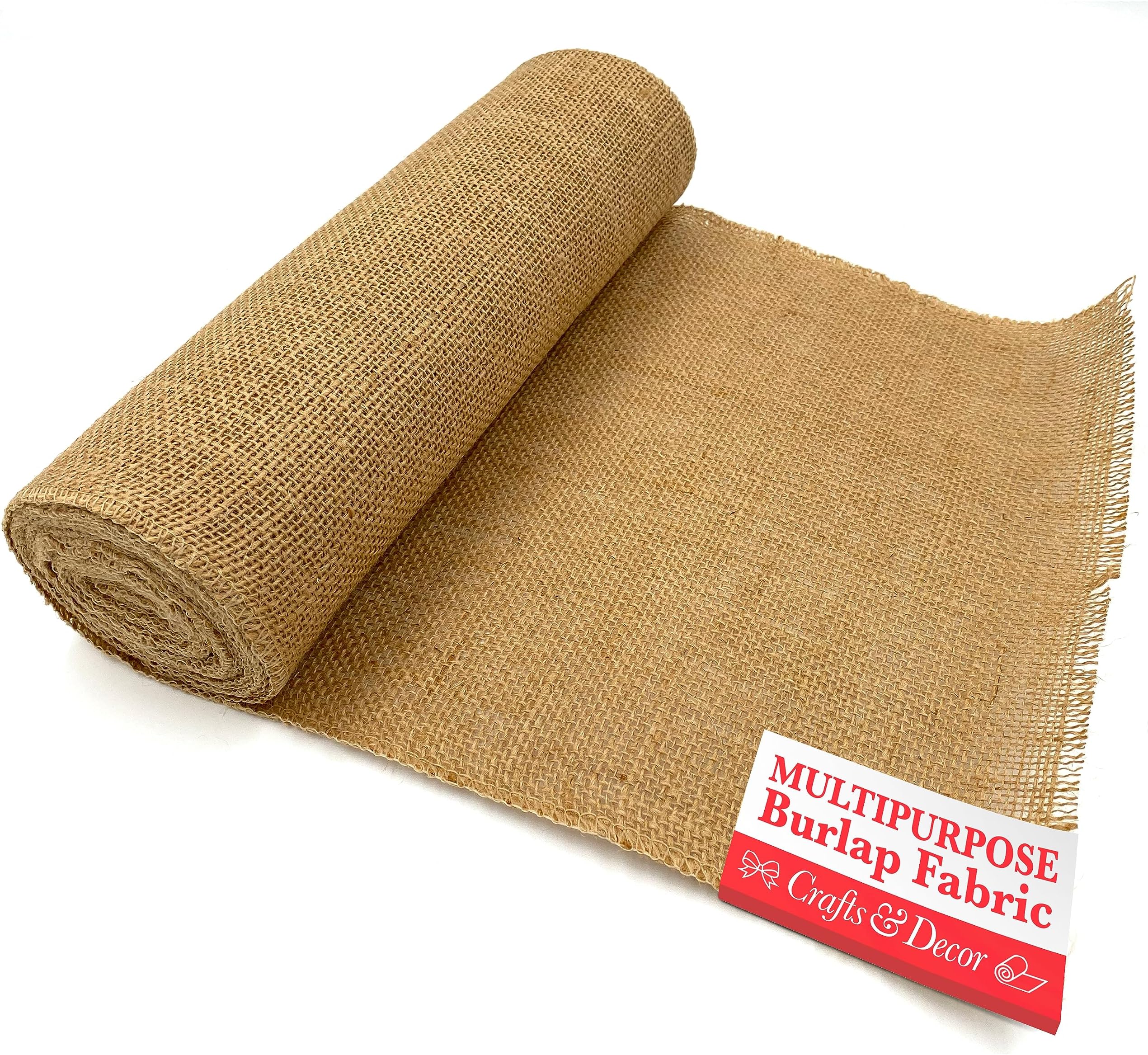 14" x 50yd NOFRAY NOMess Burlap Table Runner Roll