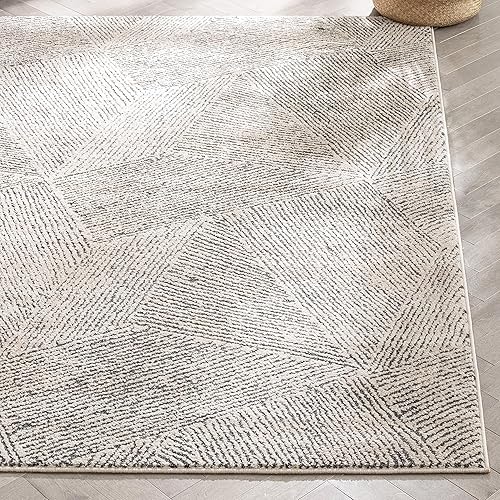 Well Woven Harlow Collection Evie Taupe - Alfombra moderna tribal minimalista geométrica de 5 x 7 pies, ideal para sala de estar, comedor y Well Woven Harlow Collection Evie Taupe - Alfombra moderna tribal minimalista geométrica de 5 x 7 pies, ideal para sala de estar, comedor y