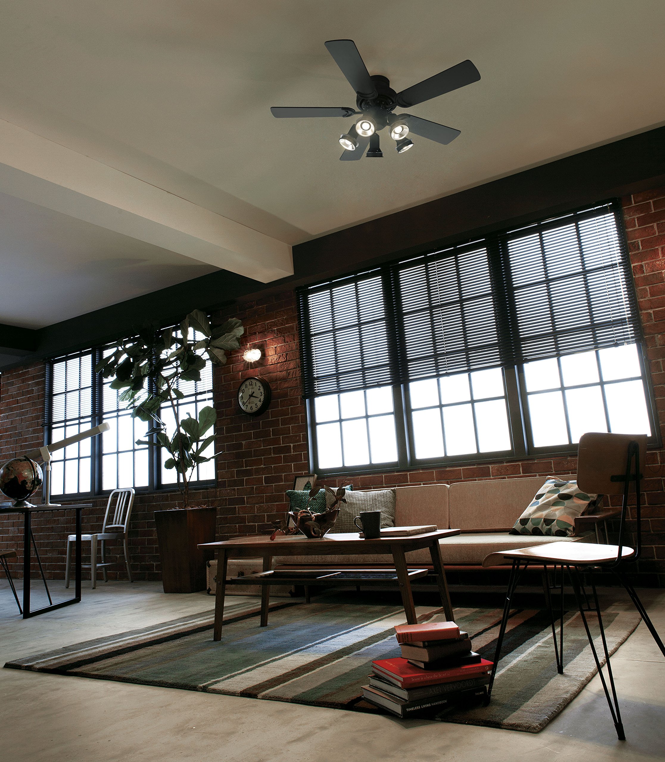 Amazon | オーデリック シーリングファン(LED25W・電球色) 5枚羽根  