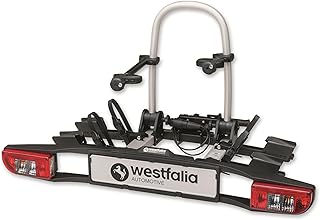 Westfalia Bikelander Classic Fahrradträger für die Anhängerkupplung | Kupplungsträger für 2 Fahrräder | E-Bike geeignet | zusammenklappbar