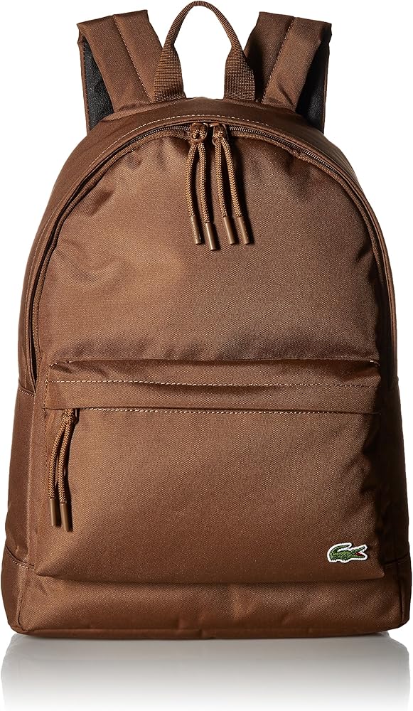 ラコステ　リュック ラコステ LACOSTE ネオクロコ デイパック（ブラウン） - ファッション