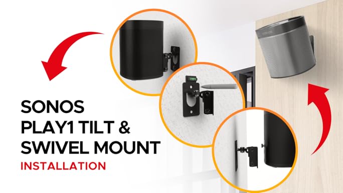 新品未使用　SONOS Wall Mount (Pair) Wall Mount Pair for Sonos One/One SL/Play:1 | Sonos