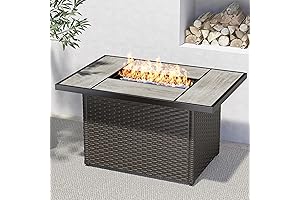 Grand 43-inch Outdoor Patio Fire Pit