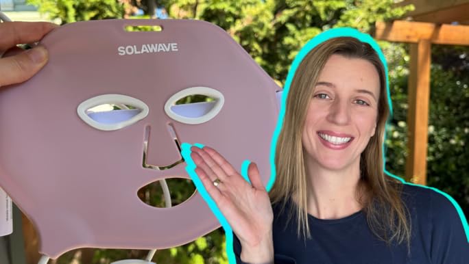 SOLAWAVE LEDライトセラピーFace Mask Solawave LED light therapy mask review