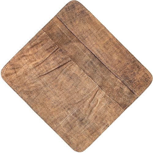 Miniatura 6 de Bolsa de rollo de cuchillos Cuero Genuino - Bolsa de cuchillos de chef 7 ranuras - Estuche de cuero para cuchillos Sam (marrónantiguo)