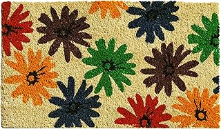 Callowaymills 121372436 Colorful Daisies Doormat