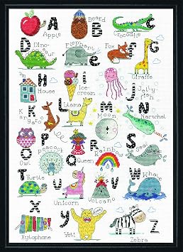 ABC Fun Counted Cross Stitch Kit