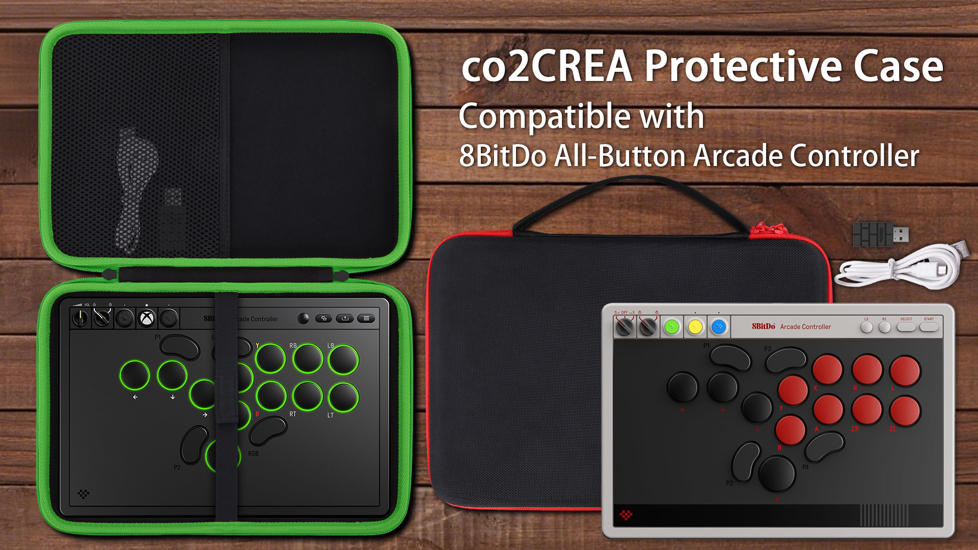 Amazon.com: co2CREA Carrying Case Compatible with 8BitDo All