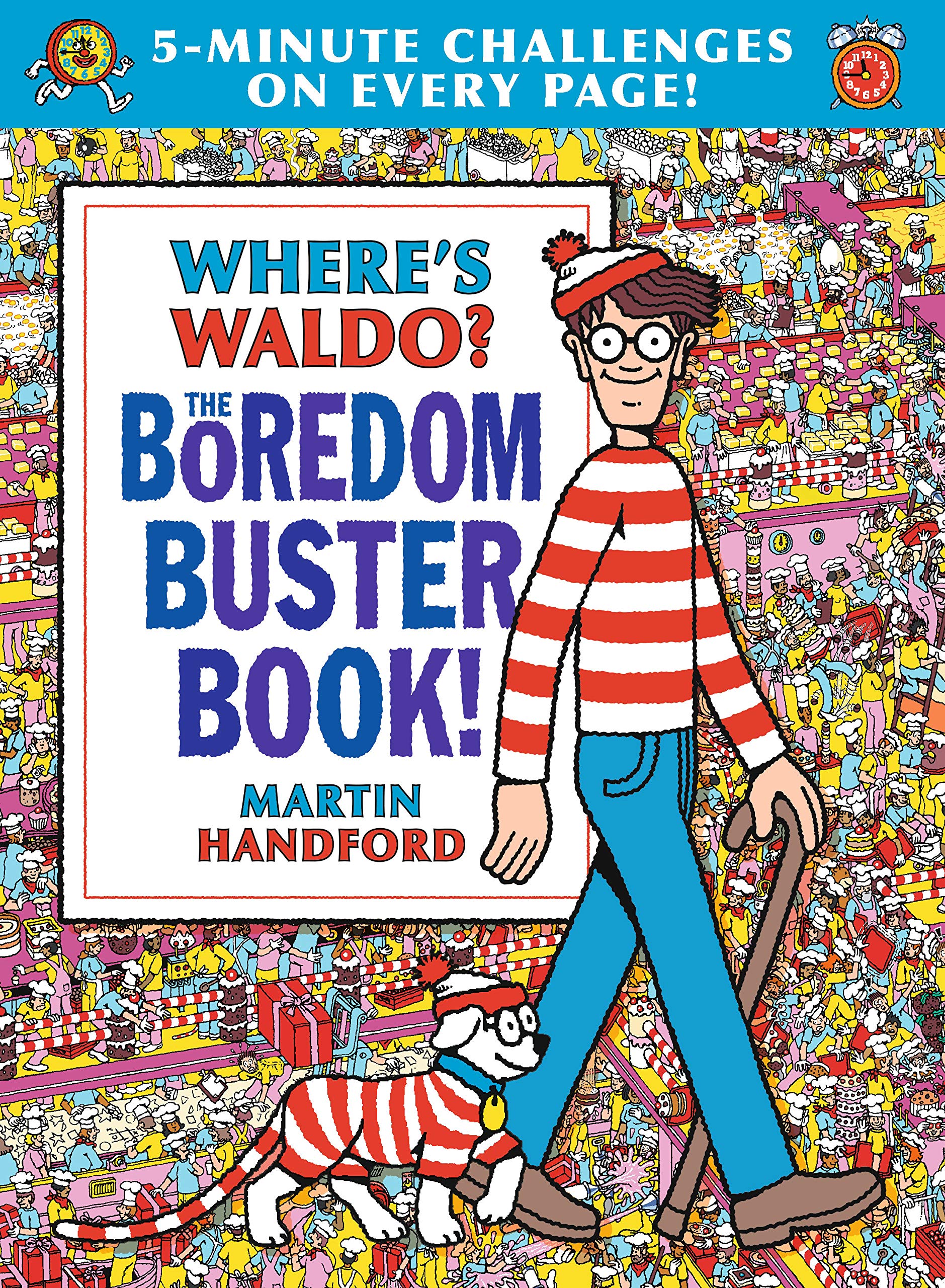 Where's Waldo? The Boredom Buster Book: 5-Minute Challenges: Handford,  Martin, Handford, Martin: 9781536211450: Books - Amazon.ca