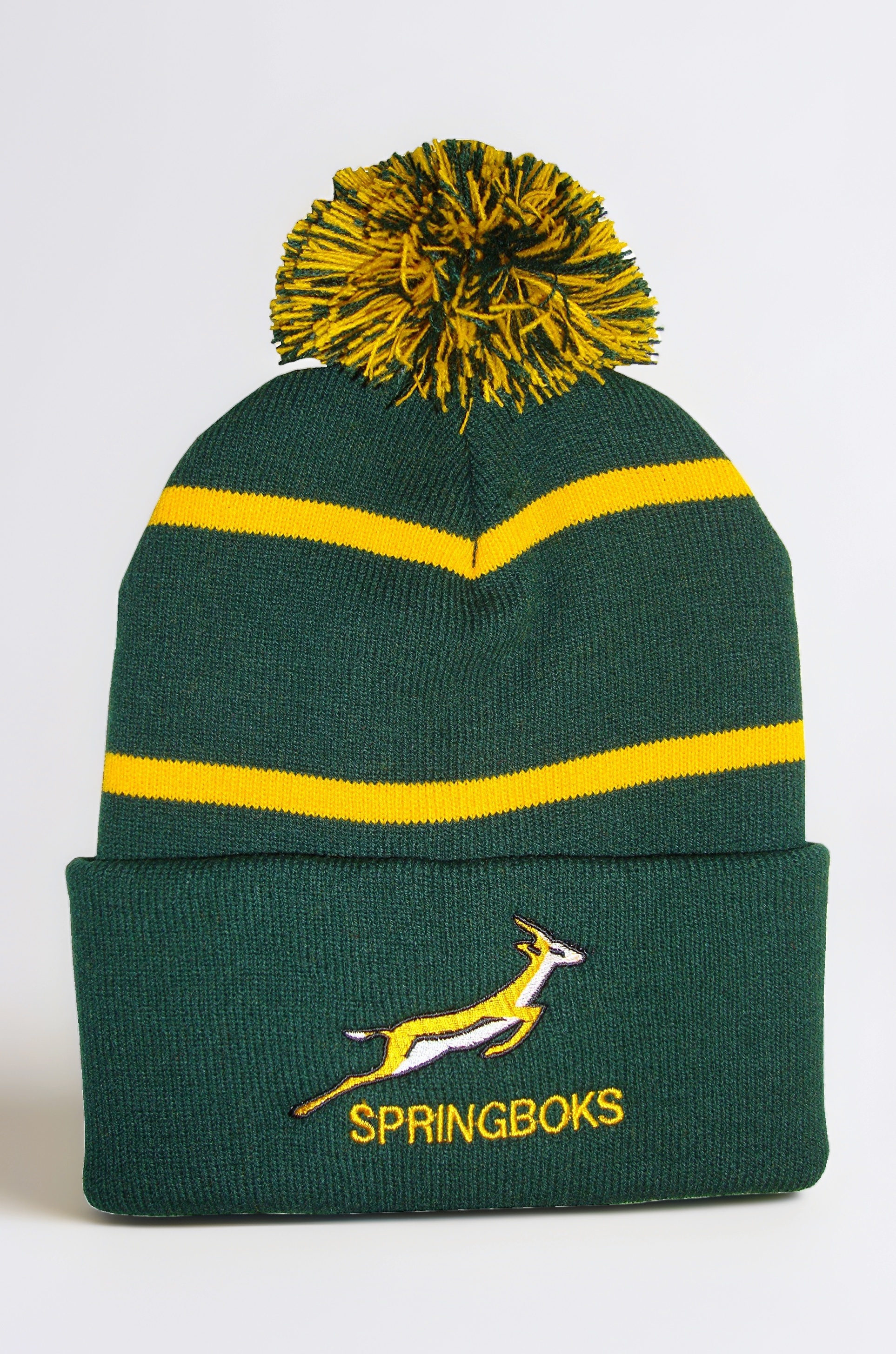 South Africa Bobble Hat - Pinstripe