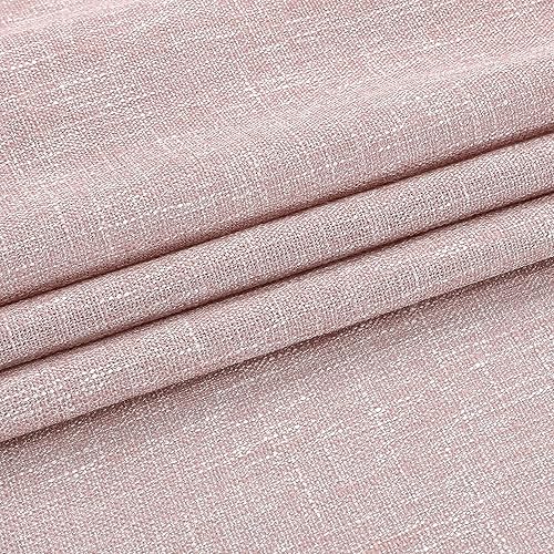 Miniatura 7 de Vision Home Cortinas plisadas semitraslúcidas filtrantes de luz texturizadas para dormitorio de niñas, sala de estar, 2 paneles de 40 pulgadas de