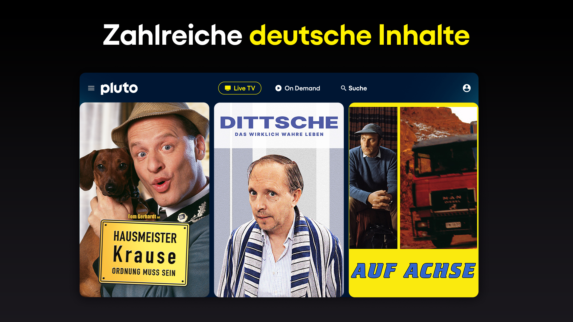 Pluto TV - Filme & serie kostenlos streamen:Amazon.de:Appstore for Android