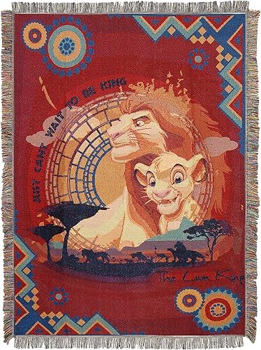Miniatura 7 de Northwest Manta tejida con tapiz de Rey León, 48 x 60 pulgadas, Sunset Walk
