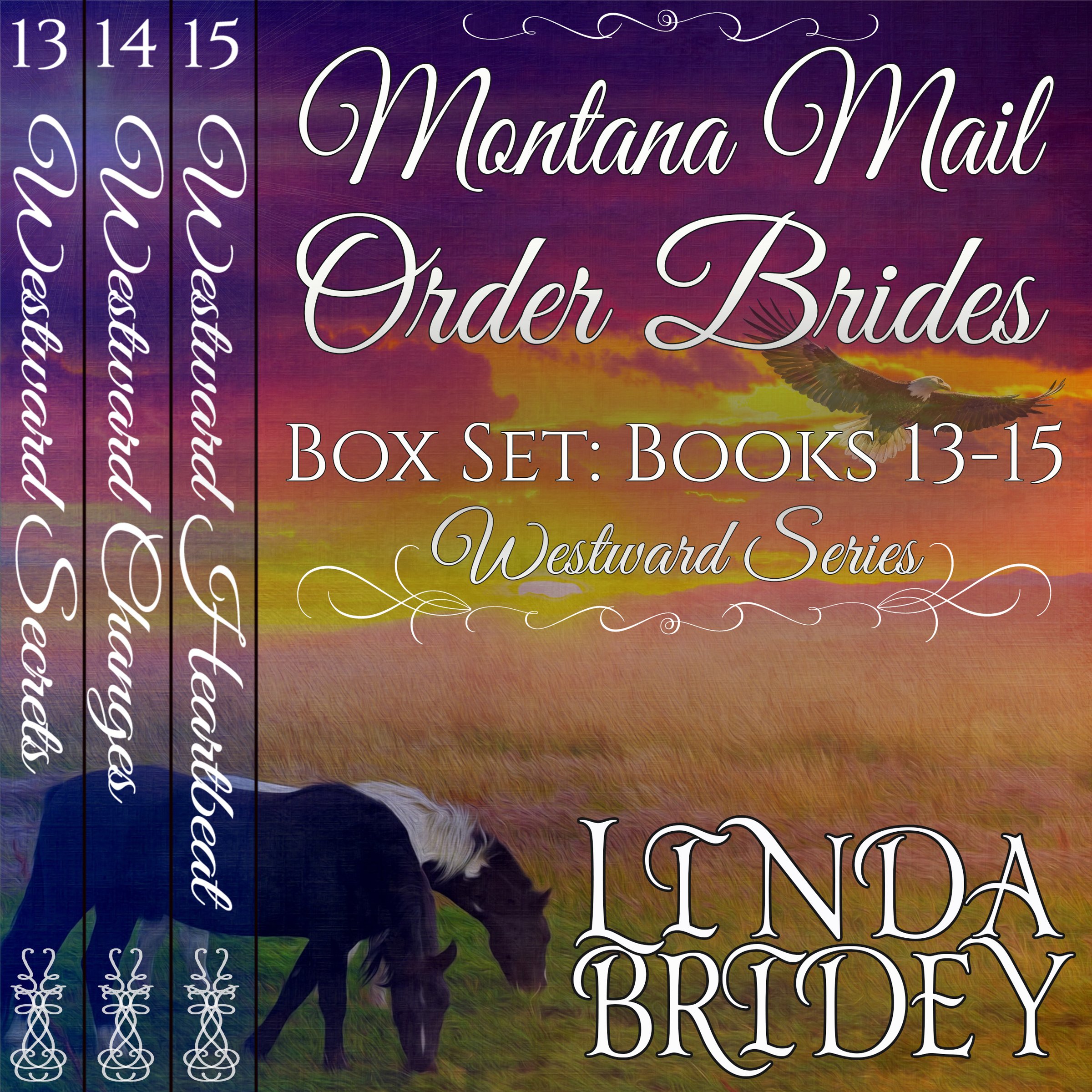 Cover art for Montana Mail Order Bride Box Set, Books 13 - 15