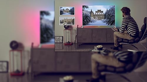 queda de neve legal grátis HD - decore seu quarto com belas paisagens na sua TV HDR 4K, TV 8K e disp