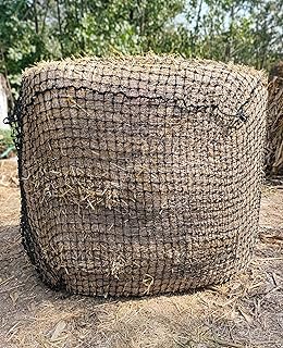 HUAGHEE Round Bale Hay Nets for Horses 1.5