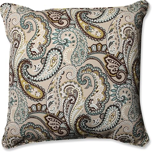 Pillow Perfect - Cojín para exteriores o interiores, diseño de cachemira, para banca, para mecedora disponible en Yaxa Colombia