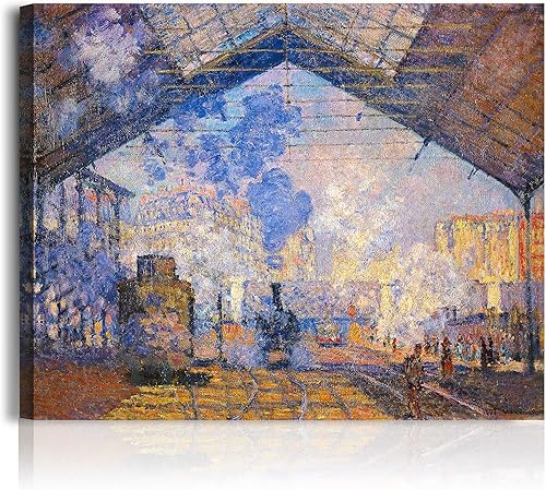 Miniatura 229 de A&T ARTWORK Antibes Seen from The Salis Gardens de Claude Monet Las Obras de Arte Clásico Mundial Reproducciones, Impresiones de Arte en Lienzo